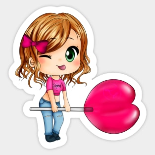 Candy girl Sticker